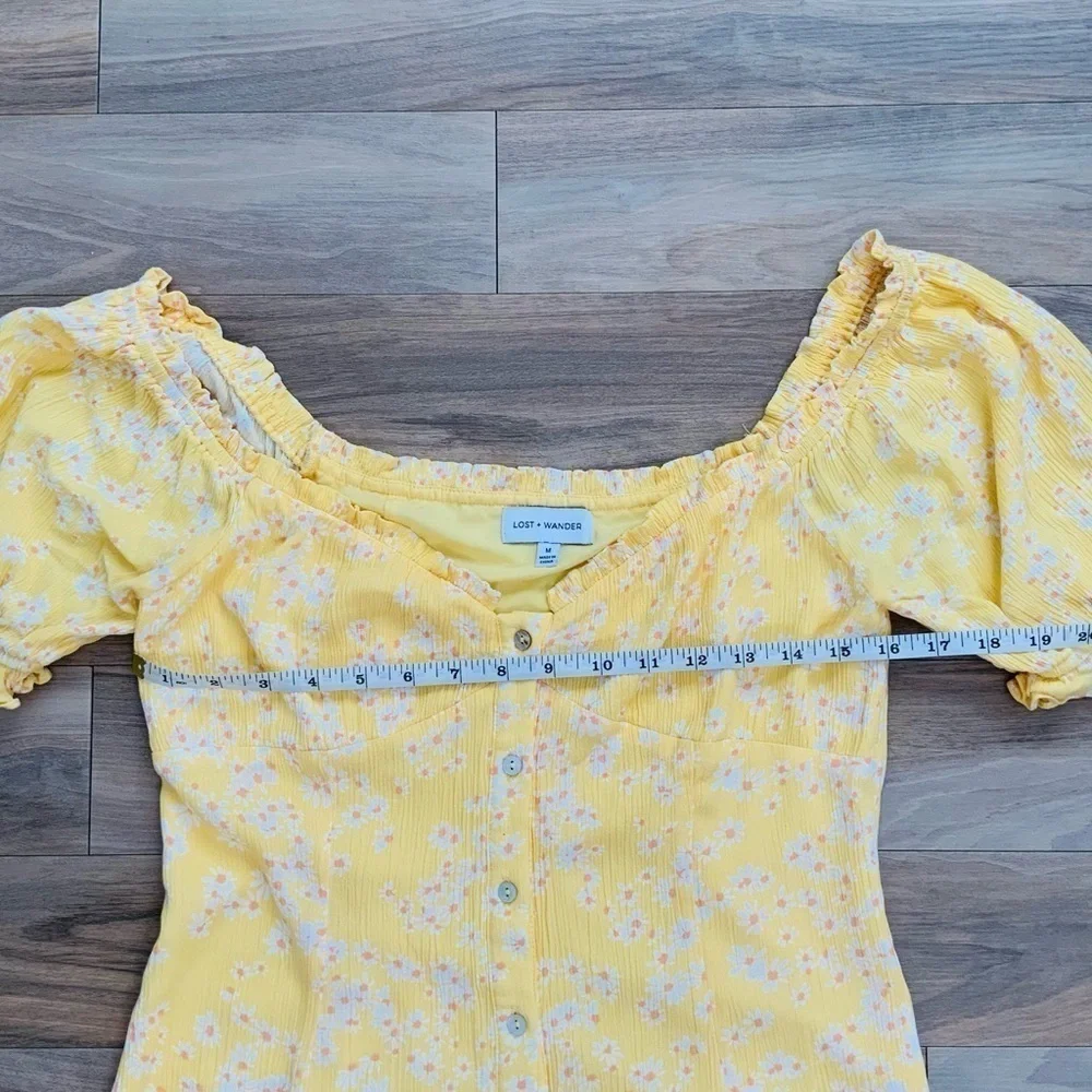 Lost and Wander Daisy Field Mini Dress - Picture 6 of 8